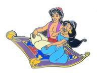 Lovepid Classic Edition Metal Enamel Pin Aladdin Jasmine Flying Carpet