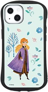 Gourmandise DN-919B Disney Frozen iPhone 13 (6.1 inch), Hybrid Glass Case, Light Blue