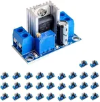30 Packs LM317 DC-DC Circuit Board Module, Linear Regulator, LM317 Adjustable Voltage Regulator Power Supply