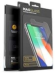 Magglass iPhone XR / 11 Matte Screen Protector, Tempered Glass (Shatterproof) Case Compatible Fingerprint Free Reinforced 3D Curved Anti Glare/Smudge Screen Guard (Scratch Resistant Display)