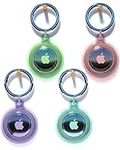 4 Pack Airtag Keychain Waterproof, 