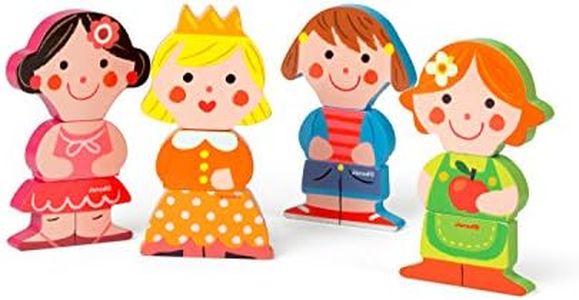 Janod Dolls Funny Magnets