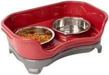 Pet Bowls, Mess-Proof, Elevated, No