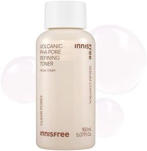 innisfree Volcanic PHA Pore Refining Toner with Salicylic Acid and AHA + PHA, Mattifying Korean Toner Controls Oil
