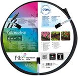 FITT ECODROP 1/2" 15m - Micro-Porous Soaker Hose for Underground and Surface Irrigation, localised drip Irrigation, and for Watering Plants at one Precise Position, with Reducer and Sealing Plug