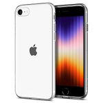 Spigen Liquid Crystal Case Compatible with iPhone SE 2022/2020 / 8/7 - Crystal Clear