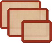 Silicone Baking Mats, 3 Pack Non-St