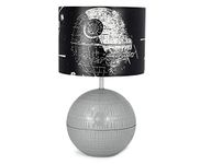 Star Wars Death Star 3D Touch Lamp | LED Desk Lamp With Printed Death Star Lamp Shade | USB Lamp | 14 Inches