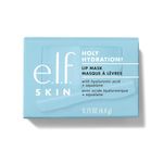 e.l.f. Skin Holy Hydration! Lip Masks, Hydrating Leave-on Lip Mask For Soft & Smooth Lips, Enriched With Hyaluronic Acid, Powder Blue