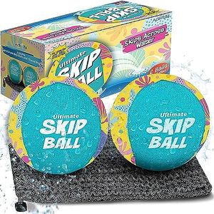 Activ Life Skip Balls - Fun Beach Games for Adults and Family Swimming Toys for Kids Adult Beach Toys Swimming Pool Dive Toys Beach Fun Water Toys for Kids