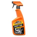 Armor All, Wheel & Tyre Cleaning Spray 500ml, Triple Action Foaming Formula, Removes Dirt and Enhances Shine, Suitable for All Wheels, Ideal for Car & Motorcycle Detailing, Made in the UK