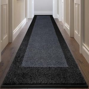 DOMUSTEX Runner Rug 32" x 168", for Hallway, Floor, Bedroom, Roll Packing