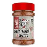 Angus & Oink | Sweet Bones & Butts | Maple BBQ Rub and Seasoning | Gluten-Free, No Preservatives | Ideal for Smoking, Grilling & Oven | 200g