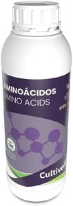 CULTIVERS Abono de Aminoácidos Vegetales de 1 L. Fertilizante potenciador del Crecimiento de tu Plantas en Exterior e Interior. Fertilizante Aumenta la productividad.