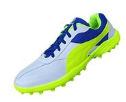 Optimus® Gold Unisex Cricket Studs Football Studs Athletic & Running Studs Shoes-Size 9(Green)