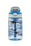 Contigo Kids Water Bottle Easy Clean Autospout with Straw, BPA-free stainless steel drinking bottle, 100% leak-proof, easy to clean, ideal for daycare