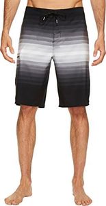 O'Neill Men's 21 Inch Outseam Superfreak Stretch Swim Boardshort, Black/Hemisphere, 30