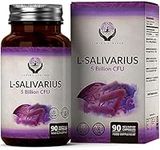 EN Lactobacillus Salivarius Probiotic | 90 High Strength Lactobacillus Salivarius Capsules - 5 Billion CFU L Salivarius Probiotics per Capsule | Non-GMO, Gluten & Allergen Free | Made in The UK