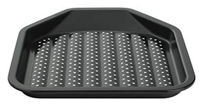 Prestige Inspire Non Stick Chip Tray for Oven - Multipurpose Crisper Great for Chips & Wedges, Dishwasher Safe, Heavy Gauge Carbon Steel Bakeware, 36cm