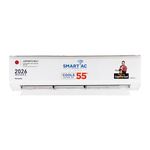 Panasonic 2.0 Ton 5 Star New Star rated Premium WiFi Inverter Smart Split AC (Matter Enabled, AI, Higher Airflow,Crystal Clean, Copper Cond., 8in1 Convertible,4-Way,PM0.1 Filter,CS/CU-NU24BKY5W,White)