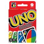 Mattel Games UNO, Classic Card Game for Kids and Adults for Family Game Night, Use as a Travel Game or Engaging Gift for Kids, 2 to 10 Players, Ages 7 and Up, W2087