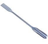 Lab Micro Spoon Scoop Flat Double Ended Spatula, Stainless Steel (Square/Scoop END 6")