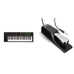 Nektar Impact LX49+ USB MIDI Keyboard Controller DAW Integration & M-Audio SP-2 - Universal Sustain Pedal with Piano Style Action, The Ideal Accessory for MIDI Keyboards, Digital Pianos