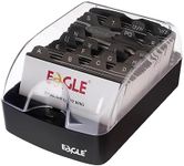 Eagle Business Card Box, Push-Butto