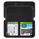 HESPLUS GPS Case for 6-7 Inch Garmin DriveSmart 76/65/61/86, RV 795/780/785, dezl OTR700/610/800, DriveCam™ 76, Garmin Catalyst Car Navigator System, Hard Travel Case with Mesh Bag for Accessories