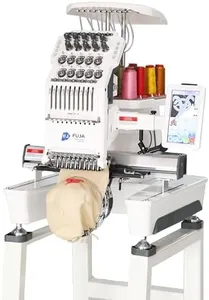 FUJA Household 10 Needles Embroidery Machine with Tear Away Polyester Stabilizer Backing 12"*50yd, Medium Weight 1.8 Ounce suitable for cap t shirts and so on