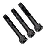 Allen Bolt (Pack of 10) Socket Head Cap Screws Grade 12.9 Alloy Steel Black Oxide Allen Socket Drive Half Thread (M6 X 55MM)