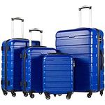 Coolife Luggage 4 Piece Set Suitcas