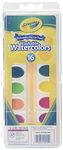 Crayola Washable Watercolors, 16 Count - 2 Per Case (530555)