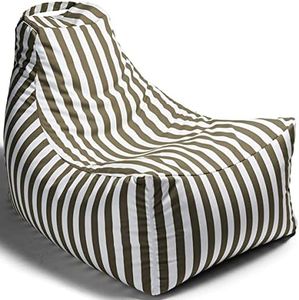 Jaxx 16602740 Juniper Chaise Lounge, Taupe Striped