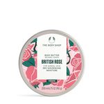 The Body Shop Vegan Britsh Rose Body Butter, 200 Ml - For Normal Skin |96 Hr Moisture |Vegan