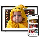 Nixplay AI-Enhanced Digital Picture Frame | Stunning HD Touch Screen Display | Perfect Digital Picture Frame for Gifting | Auto-Rotation Feature, Securely Share Photos/Videos via Email or App | 10.1"