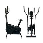 Cockatoo OB02N Smart Series Cross Trainer for Home with Extra Handle, Max User Weight 100 Kg(1 Year Warranty, Free Installation Assistance)