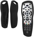 kwmobile Case Compatible with Sky Plus HD/SKY+ HD Case - Soft Silicone Cover for Remote Control - Black