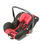 LuvLap 4-in-1 Infant/Baby Car Seat & Carry Cot with Canopy, Convertible to Car seat, Rocking Chair, Carry Cot & Feeding Chair, 0 to 6 Months (Red)