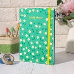 Doodle Makes It Easy! Plan, Organize, Journal: A5 Undated Weekly Planner with Habit Tracker, Ultimate Organizer with Bookmark & Back Pocket, Monthly & Weekly Layouts, 192 Pages - Pearl Petal