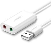 UGREEN USB 2.0 External 3.5mm Sound Card Adapter (30143)