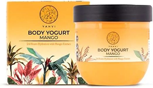 Yahvi Body Yogurt Mango For All Skin Types | 24 Hours Hydration with Mango Extracts, Get Soft, Supple & Smooth Skin | Paraben-Free, Cruelty-Free | Ultra Mango-200 Ml