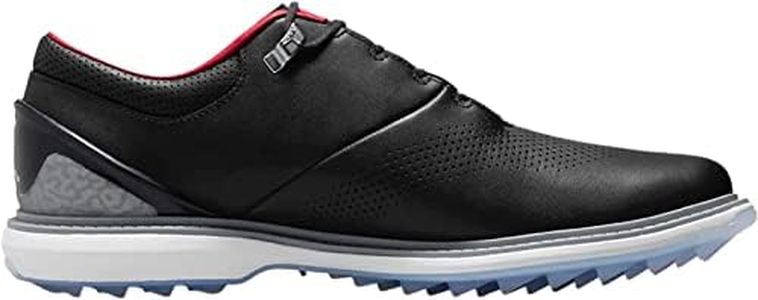 Nike Men's Golf Shoes, Black/White-cement Grey, 8 US