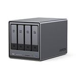 UGREEN NASync DXP4800 4-Bay Desktop NAS, Intel N100 Quad-core CPU, 8GB DDR5 RAM, 32G eMMC, 2 * 2.5GbE, 2 * M.2 NVMe Slots, 4K HDMI, Network Attached Storage (Diskless)