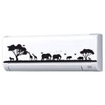 Decopix Split AC Vinyl Wall Stickers (Standard Size, Fit for All Models, Sizes, Brands, Multicolor) - SM6096, Pack of 1