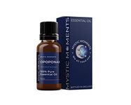 Mystic Moments | Opoponax Essential Oil 5ml - Pure & Natural oil for Diffusers, Aromatherapy & Massage Blends Vegan GMO Free