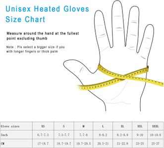Rechargeable Heated Ski Mittens – Winter Thermal Gloves
