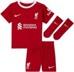 NIKE Liverpool FC Season 2023/2024 Official Home Minikit Unisex Nike MiniKits 9-12 Months