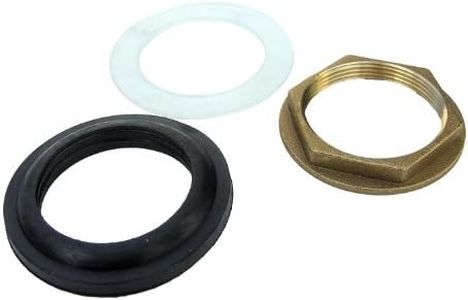 LASCO 03-1961 Rough Brass Material Pop Up Locknut and Seal Kit, 1 1/2-Inch