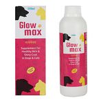 Medilogy Biotech Glowmax 220ml Dog Supplement for Healthy Shiny Skin Coat Texture